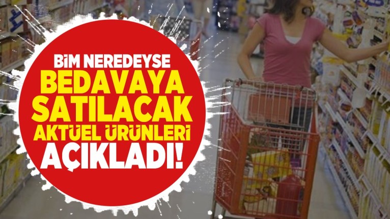 Bim Neredeyse Bedavaya Satacak! 18 Aralık Cuma Aktüel Ürünleri Açıkladı!