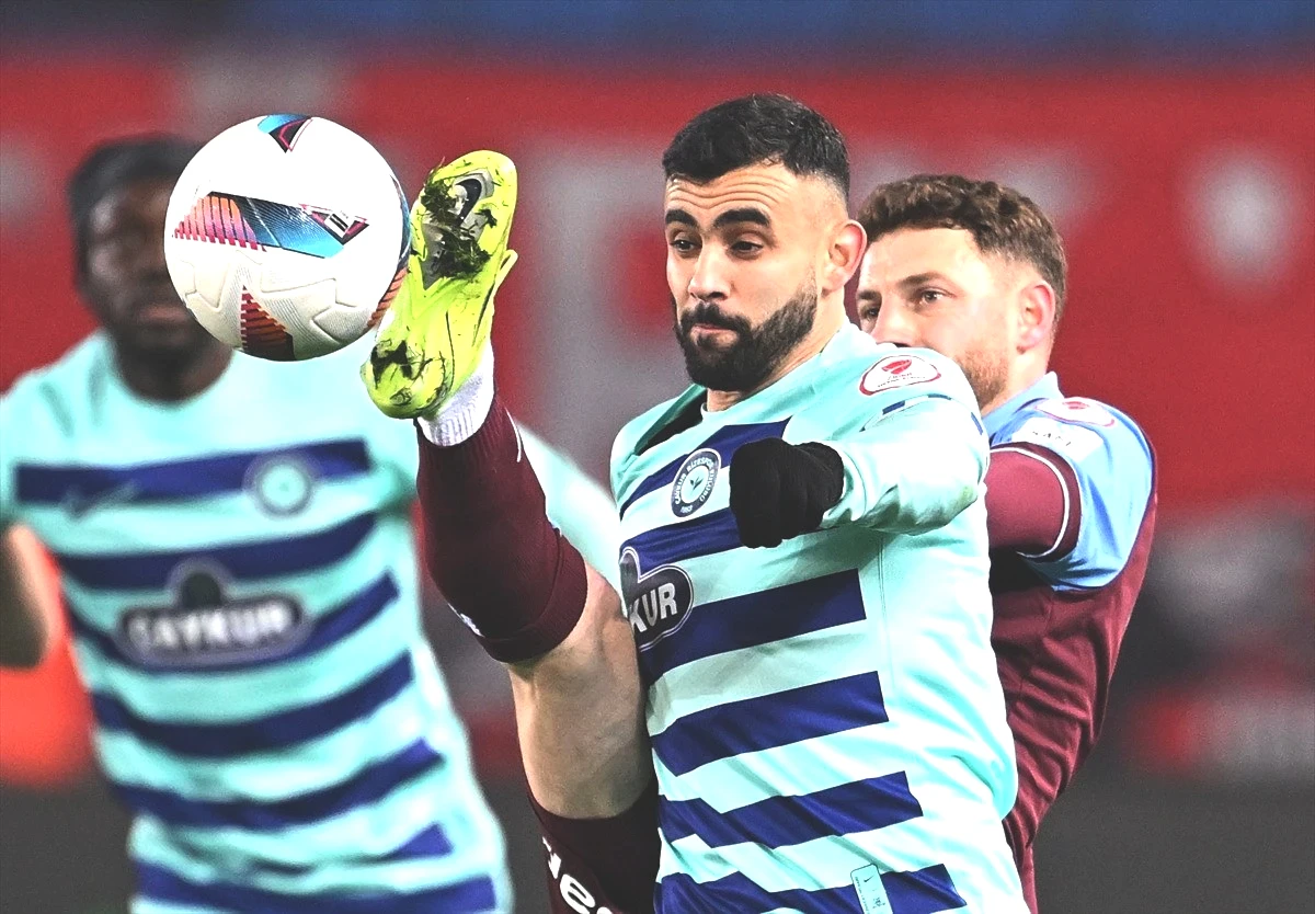 Trabzonspor Çaykur Rizespor Maçından Bir Görüntü