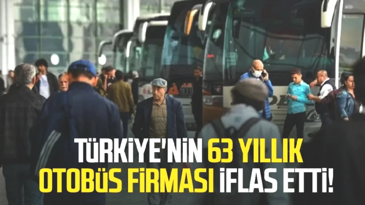 Türkiye'nin Köklü Otobüs Firması İflas Etti! Bilet Alma Şansınız Kalmadı!