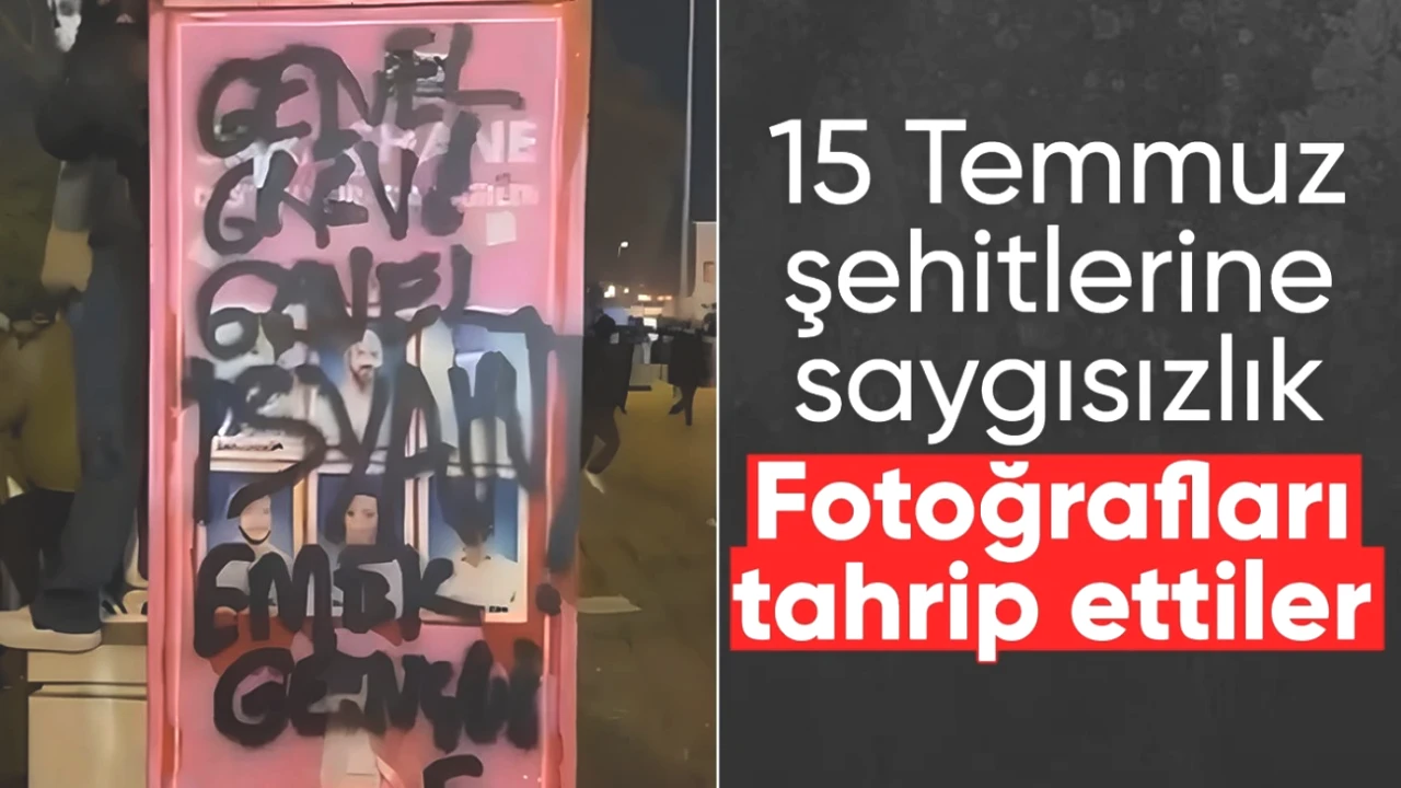 Saraçhane'de Eylemcilerden 15 Temmuz Şehitlerine Utandıran Saygısızlık
